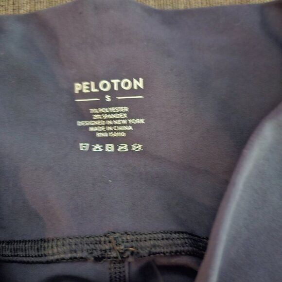 NWT Peloton Women's Navy White High Rise Colorblock Legging Size S - Picture 7 of 14